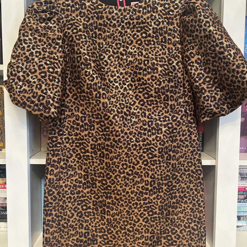 Kate Spade Leopard Taxi Dress (2)